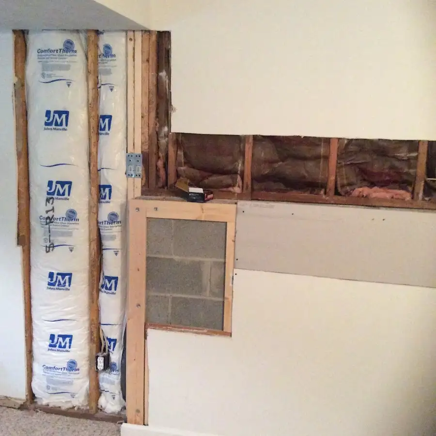 Wall insulation replacement during Contents Cleaning & Restoration in Rincon